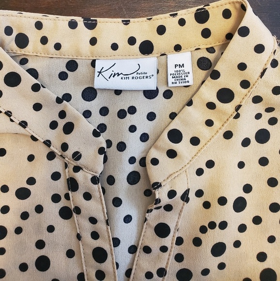 Kim Roger's Peplum Button Up - Picture 5 of 5